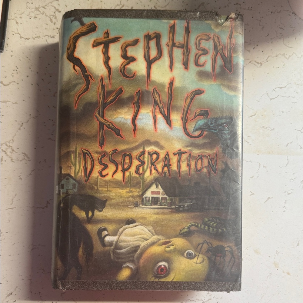 Stephen King 'Desperation' Hardcover Book